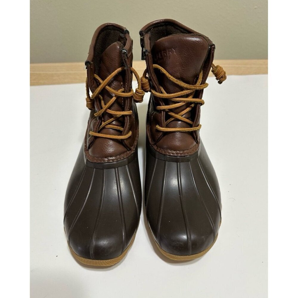 Sperry Top-Sider Youth Saltwater Duck Boots Size 6.0